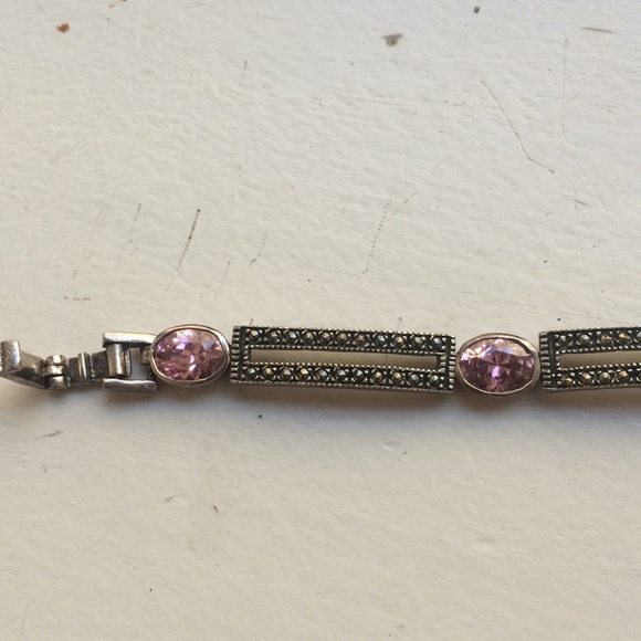 Bracelet Silver an Pink - Picture 2 of 5
